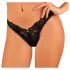 Rêve Érotique - String Dentelle Noire