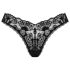 Rêve Érotique - String Dentelle Noire