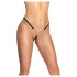 Cottelli - string ouvert avec ornement - dentelle noire - taille S-L