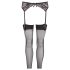 NO:XQSE - Ensemble porte-jarretelles dentelle noir - M/L