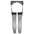 NO:XQSE - Ensemble porte-jarretelles dentelle noir - M/L