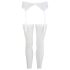 NO:XQSE - Ensemble porte-jarretelles dentelle - blanc