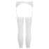 NO:XQSE - Ensemble porte-jarretelles dentelle - blanc