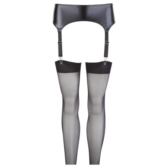 NO:XQSE - Ensemble porte-jarretelles effet brillant - XL