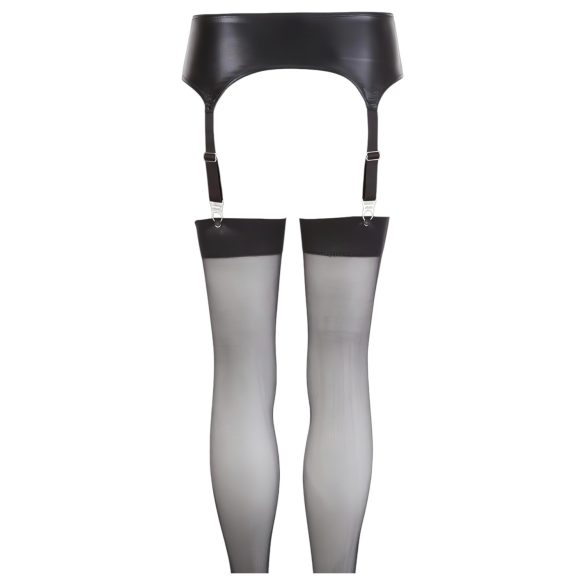 NO:XQSE - Ensemble porte-jarretelles effet brillant - XL