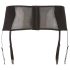 Cottelli Taille Plus - porte-jarretelles dentelle et lacets (noir) - XL