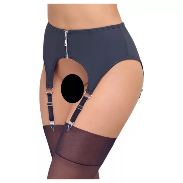 Cottelli - porte-jarretelles opaque - noir