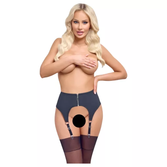 Cottelli - porte-jarretelles opaque - noir - M