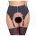 Cottelli - porte-jarretelles mat noir - L