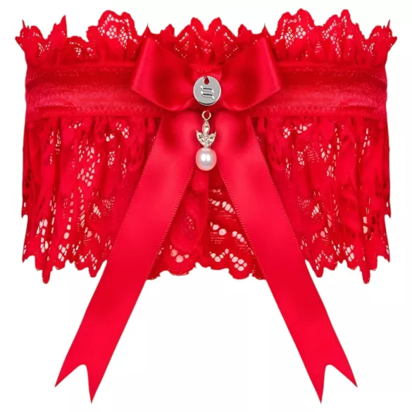 Obsessive Amor Cherris - jarretelle (rouge)