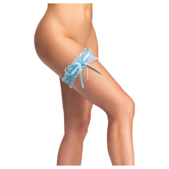 Cottelli - jarretière de mariée bleue - S-L