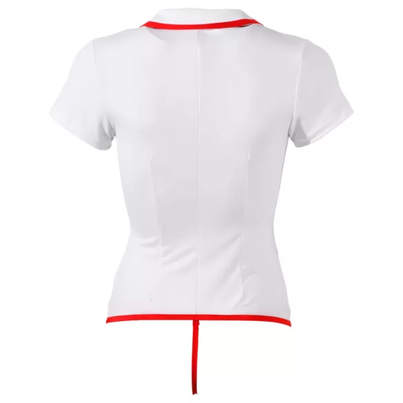 Cottelli - Déguisement infirmière avec porte-jarretelles - blanc
