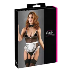 Cottelli - Body sexy de soubrette - lingerie noire - M