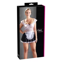   Cottelli - déguisement soubrette sexy - dentelle - blanc - M