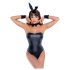 Cottelli Bunny - déguisement sexy lapine brillant (5 pièces) - XL