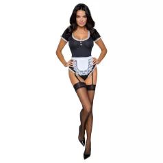 Cottelli - body de serveuse avec tablier (noir)