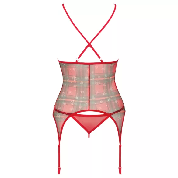 Obsessive Jollymore - ensemble de lingerie de Noël - XL/XXL