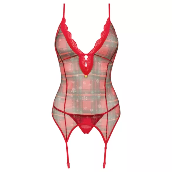 Obsessive Jollymore - ensemble de lingerie de Noël