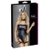 Cottelli - déguisement lapin sexy - 3 pièces - noir