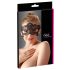 Cottelli - Masque yeux effet dentelle brodé (noir)