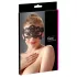 Cottelli - Masque pour les yeux effet dentelle brodée - noir