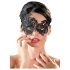Cottelli - Masque noir asymétrique brodé