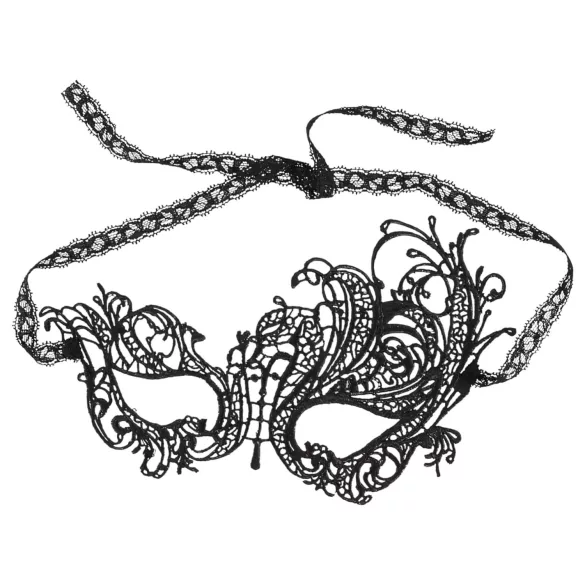 Cottelli - Masque asymétrique brodé - noir