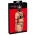 Bad Kitty - Ensemble harnais et masque (noir) - M