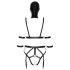 Bad Kitty - Ensemble harnais et masque (noir) - M