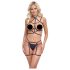 Cottelli - Harnais corps & tanga noir (S-L)