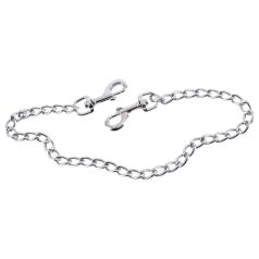 ZADO - Double mousqueton métal et chaîne (50cm)