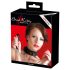 Bad Kitty - Collier et laisse en silicone (noir)