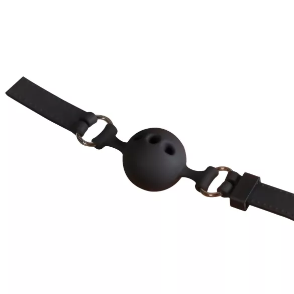Bad Kitty - bâillon boule silicone petite taille - noir