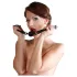 Bad Kitty - bâillon boule silicone petite taille - noir