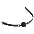 Bad Kitty - bâillon boule moyen - silicone noir