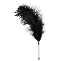   Bad Kitty - Martinet caresse court, manche en acrylique (noir)