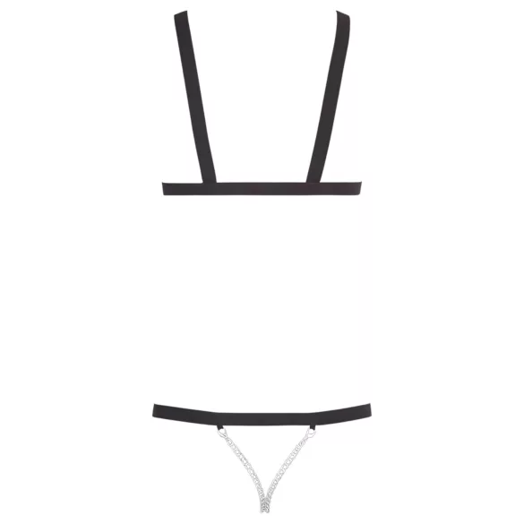 Bad Kitty - body harnais clouté - noir (S-L)