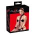 Bad Kitty - ensemble attachant cou, bras (rouge-noir)