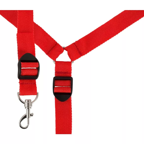 Bad Kitty - kit bondage lit avec attaches velcro - simili cuir rouge