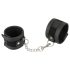 Menottes courtes vegan noir