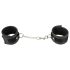 Menottes courtes vegan noir