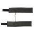Menottes courtes vegan noir