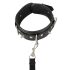 Vegan Fetish - collier et laisse cloutés (noir)