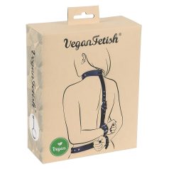 Vegan Fetish - kit de contrainte mains dans le dos (noir)