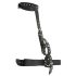 Fétiche Végan - Set Attaches Mains Jarretelles (Noir)