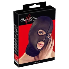 Bad Kitty - masque fellation résille - noir