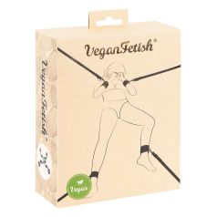 Vegan Fetish - ensemble attaches lit (noir)
