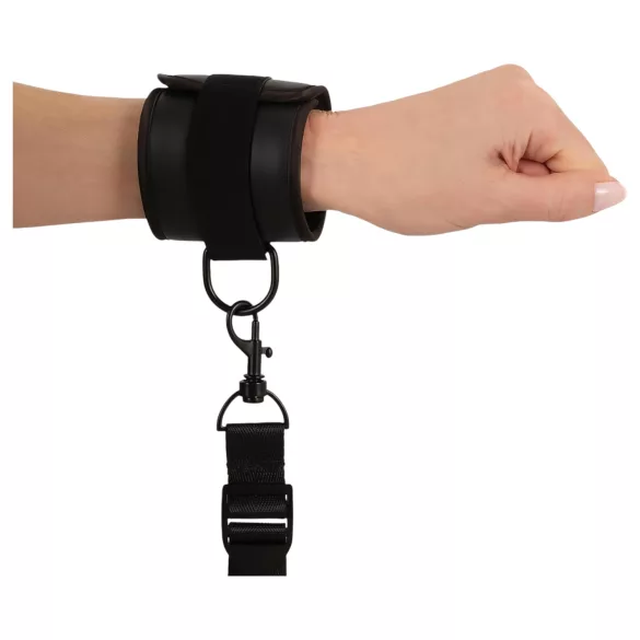 Vegan Fetish - kit de fixation lit - bondage noir