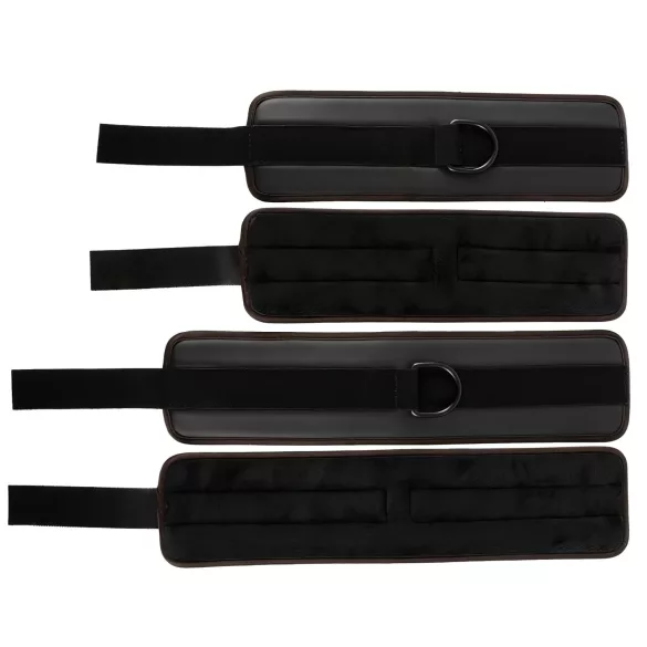 Vegan Fetish - kit de fixation lit - bondage noir