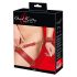 Bad Kitty - entraves jambes et poignets rouges